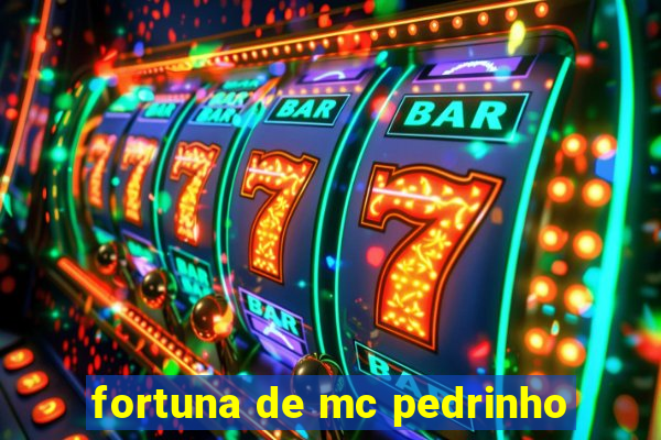 fortuna de mc pedrinho